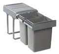 EKOTECH 90084162S Abfallsorter MEGA mit 2x 20 Liter Abfallvolumen / 2-fach Tr...
