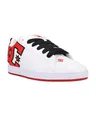 DC Court Graffik M Shoe XWRK, Herren Sneakers, Weiß (White/RED/Black), 45 EU