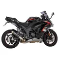Shark Auspuff SRC-4 Auspuffsystem mit EG-BE Schwarz, Carbon oder Titan