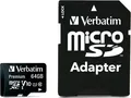 64GB Verbatim Premium microSDHC Speicherkarte