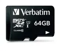 Verbatim Premium microSDXC 64GB Kit