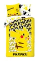 Pokemon Pikachu Kinder Bettwäsche Wendebettwäsche Kinderbettwäsche aus Baumwolle Öko-Tex Bettbezug 135x200 und Kissenbezug 80x80 deutsche Standardgröße