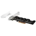 SilverStone ECS06 - Speicher-Controller - SATA 6Gb/s - Low-Profile - PCIe 3.0 x2