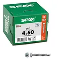 SPAX Universalschrauben T20 Senkkopf WIROX 1191010400503 4 mm x 50 mm, 200 St.