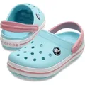 Crocs Crocband Clog K Ice Blue/White Gr. 28-29 - Blau - 28/29