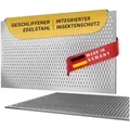 DeinLichtschacht Lichtschachtabdeckung Edelstahl mit Insektenschutz - in verschiedenen Größen und Muster, (Rostfrei, Begehbar & Langlebig), Perfekt für jeden Kellerschacht 104 cm x 42 cm