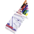 edding 400 Permanentmarker - mehrfarbig - 10 Stifte - feine Rundspitze 1 mm - wasserfest, schnell-trocknend - wischfest - für Karton, Kunststoff, Holz, Metall, Glas