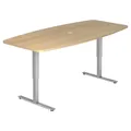 XMST 22 S - Eiche 220 x 103 elektr. höhenverstellbar