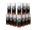 12 x Rostio Rostumwandler Spray 400ml Spraydose Rostentferner Rostschutz 12erSet