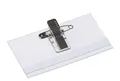 EUROPEL Namenschild mit Kombiklemme 40 x 75 mm 24 Stück