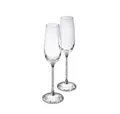 *NEW* SWAROVSKI CRYSTALLINE TOASTING FLUTES (SET OF TWO)