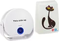 InnovAdvance CB501 Cat Doorbell Katzenklingel Drahtlose Türklingel für Katzen