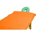 Teqler Einmallaken,70 x 200 cm 131042Mango , 1 Karton = 100 Stück, Farbe: mango