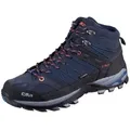 Cmp Rigel Mid Trekking Shoes Wp B.blue-Flash Orange B.blue-Flash Orange 43 - Dunkelblau/Schwarz - 43