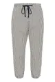 KAFFE Hose KAnaya 34, Midnight/White Stripe