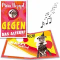 bentino MUSIK Geburtstagskarte Augen zu und durch, lustige Glückwunschkarte zum Geburtstag für alle humoristischen Hundeliebhaber!
