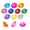 Kinder Diamant Acryl Edelstein Set 10 Stück, Farbenfroh, Geschenkideen