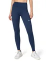 Nike Damen W NK DF ONE HR Tight USEAM Hose, Midnight Navy/White, XL