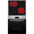BOSCH HND411LS67 Serie 4, Einbauherdset (Glaskeramikkochfeld, , 71 l)