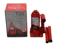 Hydraulischer Flaschenheber Stempelwagenhebe SX Bottle Jack 2 Tonnen, Rot