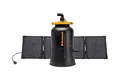 STEINBACH Solarfilteranlage FXS38 – 040603 – Pumpenleistung 4.500 l/h – Für Pools mit bis zu 19.000 l – Mit einem inkludierten faltbaren 80 Watt PV Panel – Inkl. 256 g Filter Balls