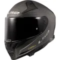 Motorrad Helm L - LS2 FF811 Vector II 2 Carbon Solid Integralhelm schwarz matt