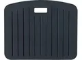 Anti-Ermüdungsmatte Leitz Ergo Cosy, für Steh- oder Sitzarbeitsplatz, kompakt, tragbar, B 457 x T 560 x H 20 mm, Schaumstoff, dunkelgrau