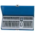 DRAPER Metallkoffer mit 40 Steckbits für TX-STAR® (Torx), XZN (Vielzahl), CHC (I