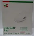 Debrisoft Pad 10x10 cm steril · 5 St · PZN 13155158