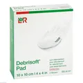 2x DEBRISOFT Pad 10x10 cm steril 5 ST