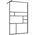 vidaXL Duschwand, Duschabtrennung für Begehbare Dusche mit Klarem ESG Glas 100x195 cm