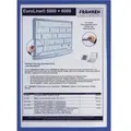 Dokumentenhalter magnetisch A4 blau VE=5 Stück