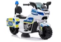 BoGi Elektro-Kindermotorrad Kinder Elektro-Motorrad Polizei TR1912, 6V, Sound & Licht, Weiß, Fahrspaß für Kinder mit Stil - Polizei-Motorrad