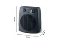 ROWENTA SO2211 Compact Power Heizlüfter (2000 Watt, Raumgröße: 35 m²)