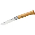 Opinel 113120 Carbon Messer Erwachsene, Natur, N° 12, Hartholz Braun