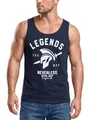 Neverless Cooles Herren Tank-Top Gladiator Sparta Gym Athletics Sport Fitness Muskelshirt Muscle Shirt Navy XL