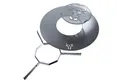 tuning-art Grillplatte GR04-55 Grillring + Grilleinsatz + Auflageleiste Set für Kugelgrill