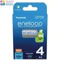 4 Panasonic Eco Freundlich Aa eneloop LR6 Akku batteries 2000mAh 4BL Neu