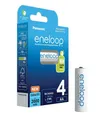 Panasonic eneloop, wiederaufladbare Batterie NiMH 2.000mAh, AA Mignon, im 4er