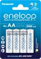 Eneloop, AA/Mignon NI-MH Akku, 4er-Pack, Kapazität mit min. 2000 mAh