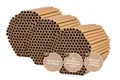 CULT at home 600 Insektenhotel Füllmaterial Ø 8mm - Länge 15 cm - Nisthülsen für Wildbienen Papphülsen Nisthilfen Bienen Niströhren Pappröhrchen Insektenhaus