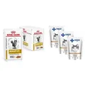 ROYAL CANIN Cat Urinary Moderate Calorie 12x85g Sauce + ENZO VET Urinary mit Rindfleisch in Gelee für Katzen 3x00g