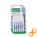 GUM TRAVLER Interdentalbürste 0,6 Mm 6 Stk. Antibakterieller Ergonomischer Griff