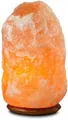 Wagner Life Design Salzkristall-Tischlampe Rock, Leuchtmittel wechselbar, Warmweiß, Handgefertigt aus Salzkristall - jeder Stein ein Unikat, ca.18-22 kg
