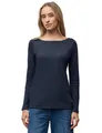 Damen Basic Langarmshirt