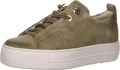 Paul GREEN Schnürhalbschuhe in grün, Gr. 7