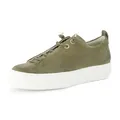 Paul Green Damen Low-Top Sneaker - Turnschuhe mit Komfort-Eva-Sohle - Damenschuhe - Alltag & Büro Sneaker Damen - Grün 35x