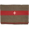 MFH Schweiz. Wolldecke braun ca. 200x150cm - Braun