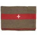 MFH Schweizer Wolldecke 200 x 150 cm Pferdedecke Campingdecke Wolldecke Armeedecke Swiss Army