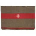 MFH Schweiz. Wolldecke braun ca. 200x150cm